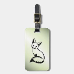 Grönt Fox   Bagagebricka