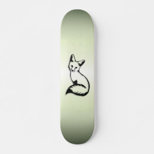 Grönt Fox Mini Skateboard Bräda 18,5 Cm