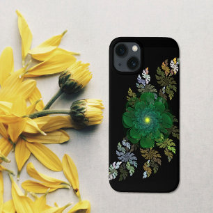 Grönt Fractal Flower