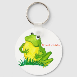 Grönt från nyckelkedjan Frog Nyckelring