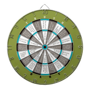 Grönt från Truth eller Dare Dart Board/Blue (uta Piltavla