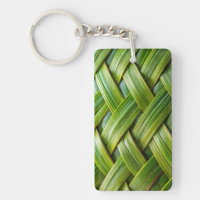 Grönt Fresh Bamboo Weave (Framsidan)