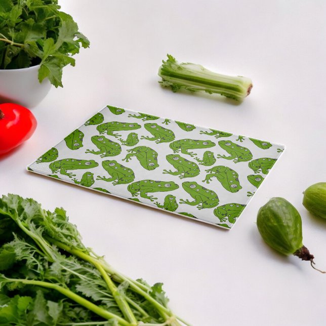 Grönt Frog (Chopping Board)