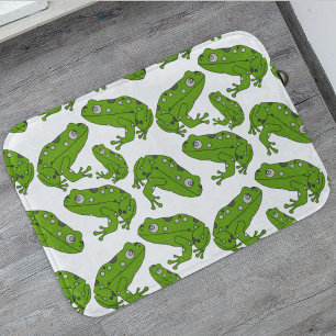 Grönt Frog Badrumsmatta