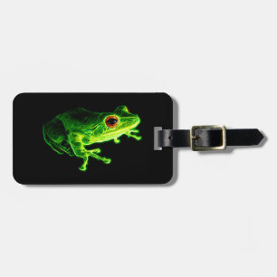 Grönt Frog Bagagebricka