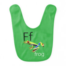 Grönt Frog Brev F Bib