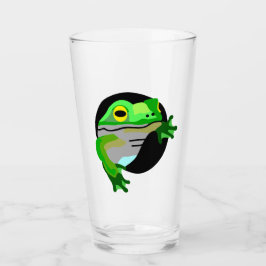 Grönt Frog Glaskopp