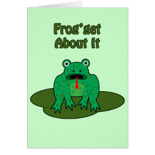 Grönt Frog - Grog får veta det OBS Kort