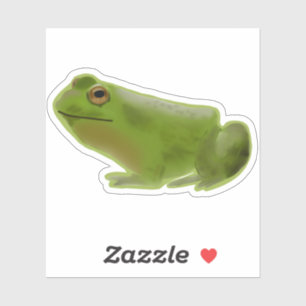 Grönt Frog Klistermärken