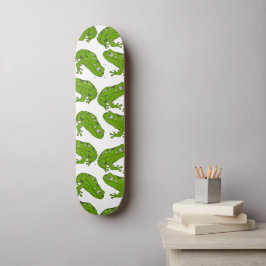 Grönt Frog Mini Skateboard Bräda 18,5 Cm