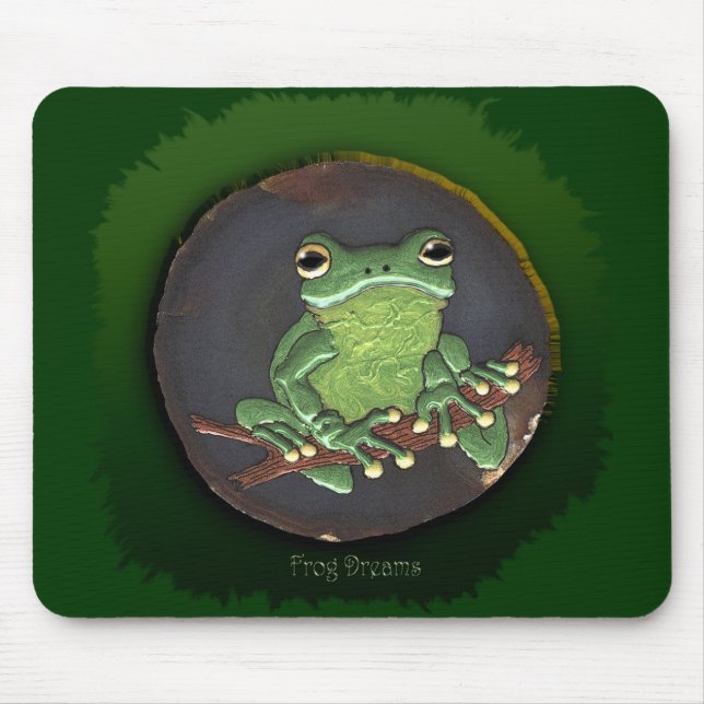 Grönt Frog Musmatta (Framsidan)