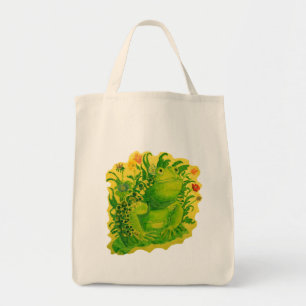 Grönt Frog Paediatric Art Tygkasse