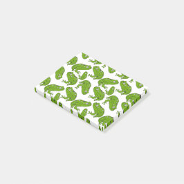Grönt Frog Post-it Block