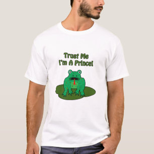 Grönt Frog, tro mig, jag är prins! Tröja