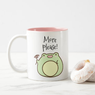 Grönt Frog Två-Tonad Mugg
