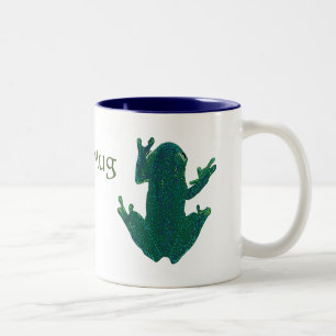 Grönt Frog Två-Tonad Mugg
