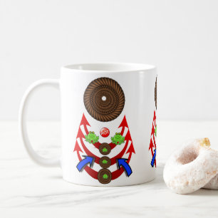 Grönt Frogs Rope Mugg