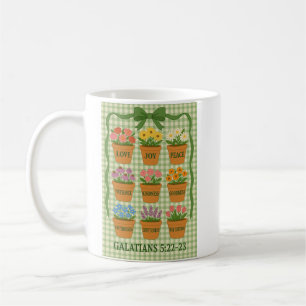 Grönt Fruit of the Spirit Kaffemugg