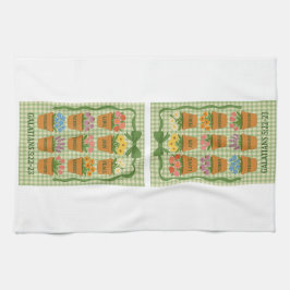 Grönt Fruit of the Spirit Kökshandduk