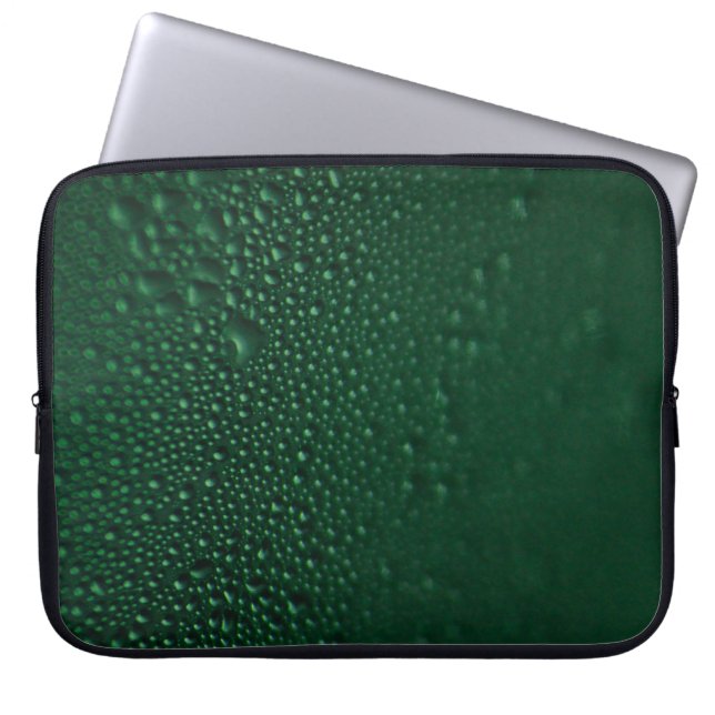 Grönt fuist laptop fodral (Framsidan)