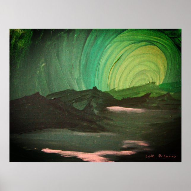 Grönt - Gabriel McGarry Poster (Framsidan)