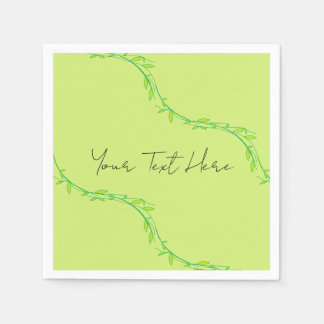 Grönt Garden Pappersservett