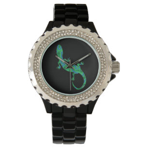Grönt Gecko Armbandsur