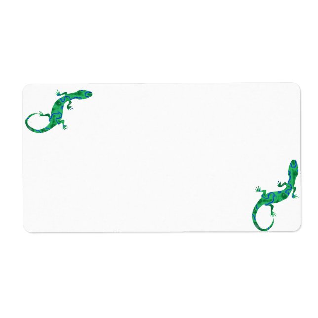 Grönt Gecko Fraktsedel (Framsidan)