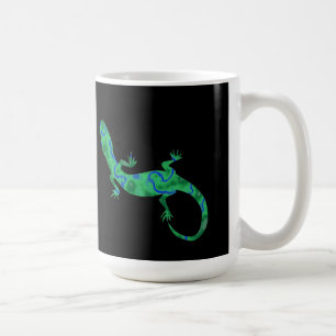 Grönt Gecko Kaffemugg