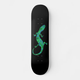 Grönt Gecko Skateboard Bräda 19,5 Cm