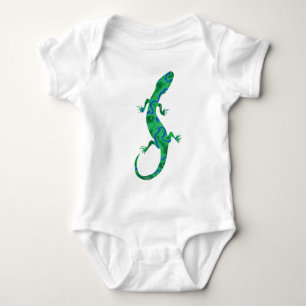 Grönt Gecko T Shirt