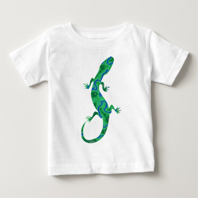Grönt Gecko Tee (Framsida)