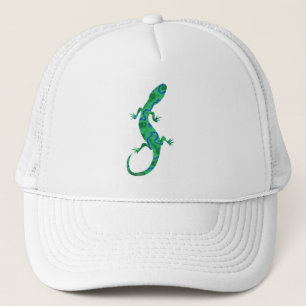 Grönt Gecko Truckerkeps