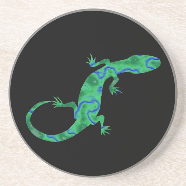 Grönt Gecko Underlägg (Framsidan)