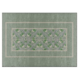 Grönt Geometric 1915 Hannah Borger Overbeck