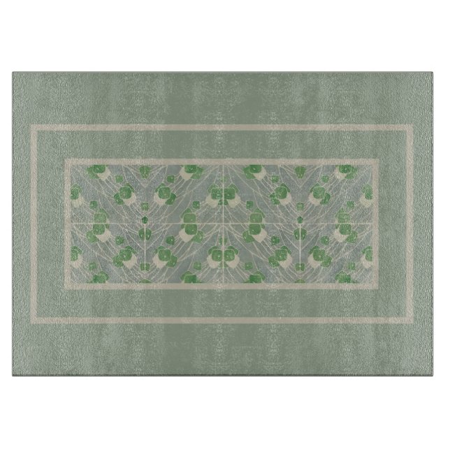 Grönt Geometric 1915 Hannah Borger Overbeck (Framsidan)