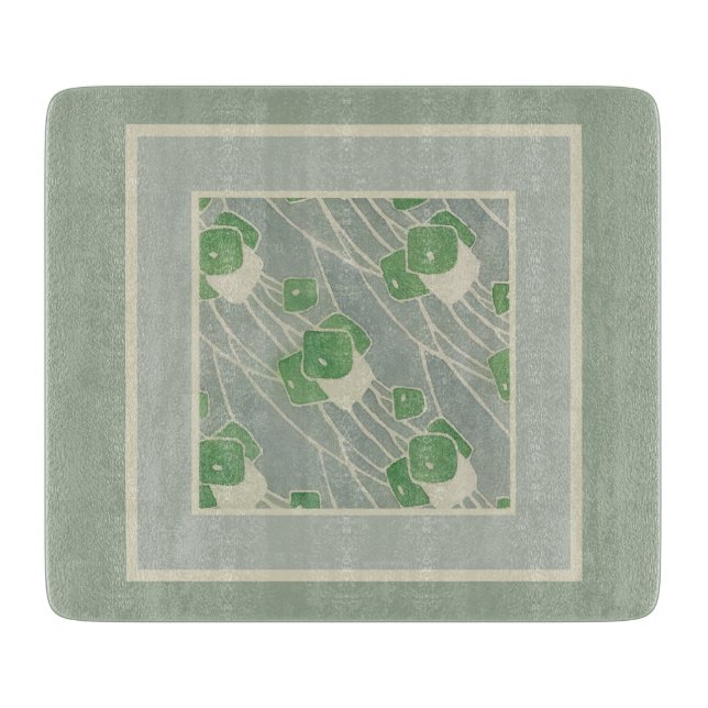 Grönt Geometric 1915 Hannah Borger Overbeck (Framsidan)