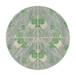 Grönt Geometric 1915 Hannah Borger Overbeck