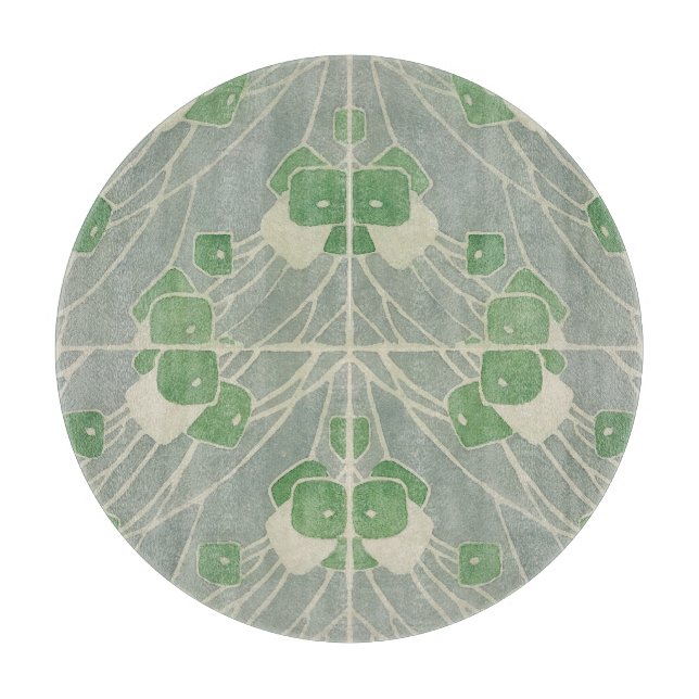 Grönt Geometric 1915 Hannah Borger Overbeck (Framsidan)