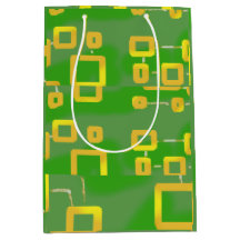 Grönt Geometric Gift-fack