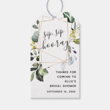 Grönt Geometric Guld Sip Sip Hooray Möhippa