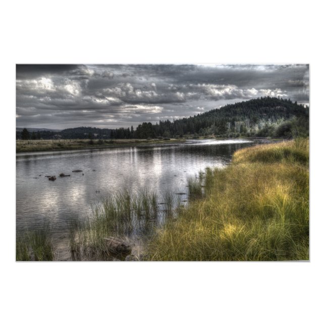 Grönt Ghost Fototryck (Framsidan)