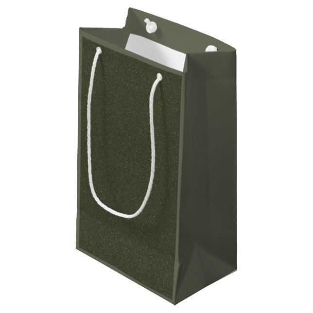 Grönt Gift Bag med två kärnor (Anpassade) (Framsidan Vinklad)