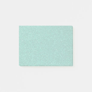 Grönt Glitter Struktur Post-it Block