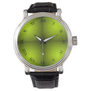 Grönt Glowing Orb Armbandsur