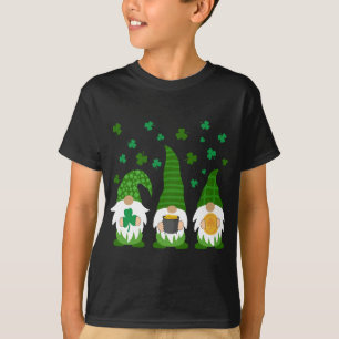 Grönt Gnome St. Patrick's Day Irish Gnome Lucky Sh T Shirt