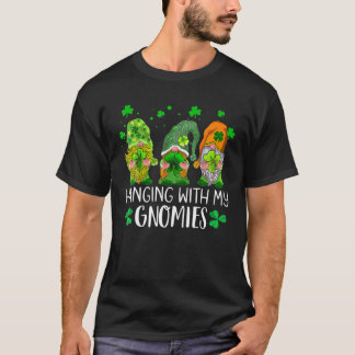 Grönt Gnome-St patricks day med min Gnomie T Shirt