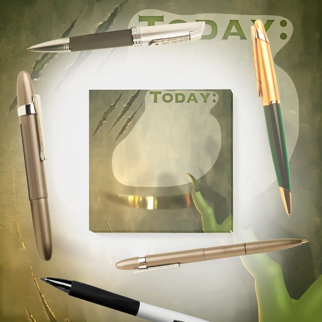 Grönt Goblin Notes Post-it Block (Skapare uppladdad)