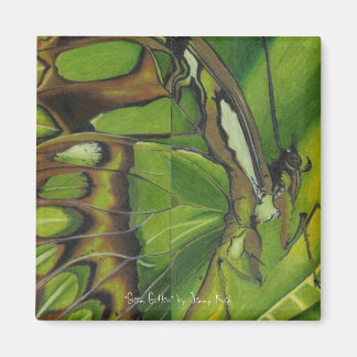 "Grönt Goddess" av Jenny Koch Magnet