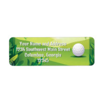 Grönt Golf Grass och Golf Boll